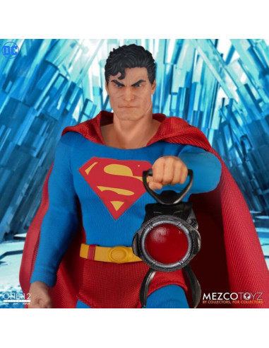 ONE:12 Collective Superman Classic Man of Steel Mtal BoxE Action Figure Mezco