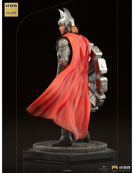 MARVEL Chris Hemsworth Thor Deluxe Infinity Statue Iron Studios 10th Exclusive
