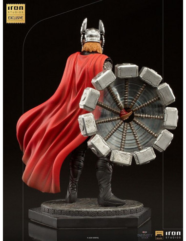 MARVEL Chris Hemsworth Thor Deluxe Infinity Statue Iron Studios 10th Exclusive