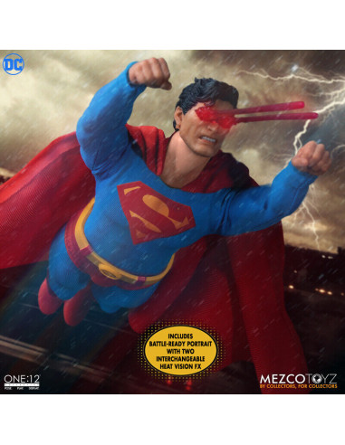 ONE:12 Collective Superman Classic Man of Steel Mtal BoxE Action Figure Mezco