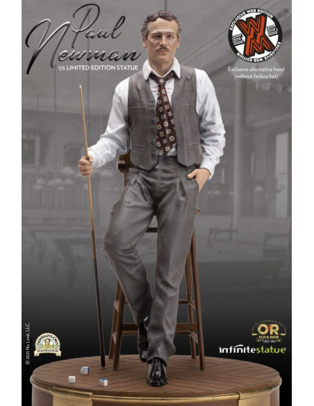 PAUL NEWMAN OLD&RARE 1/6 WEB EXC STATUE