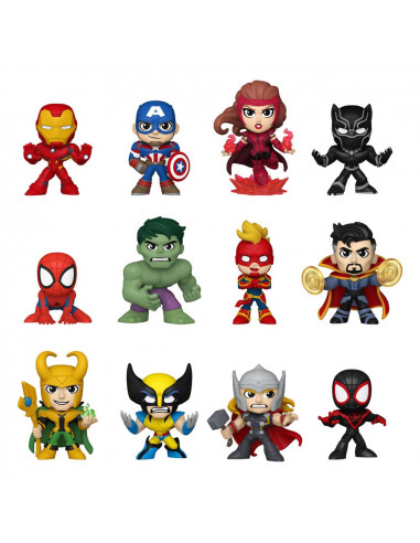 Marvel Mini Figures New Classics 5 cm Display (12)