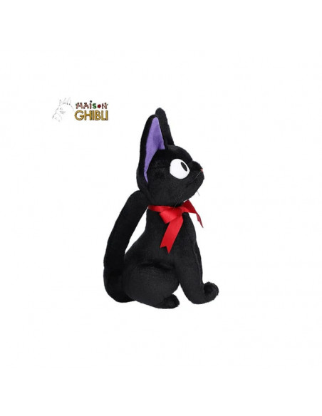 Kiki's Delivery Service Plush Figure Jiji Sitting M 32 cm