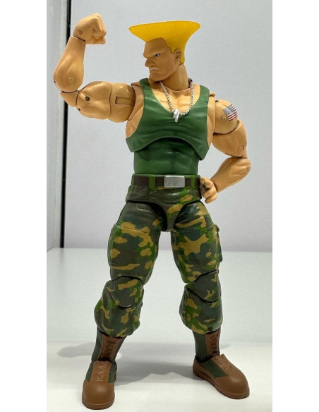 Ultra Street Fighter II: The Final Challengers Action Figure 1/12 Guile 15 cm