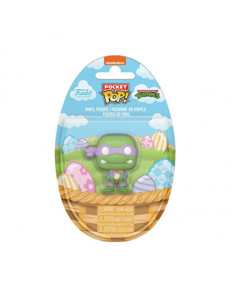 Teenage Mutant Ninja Turtles Pocket POP! Vinyl Figure Easter Donatello 4 cm Display (12)
