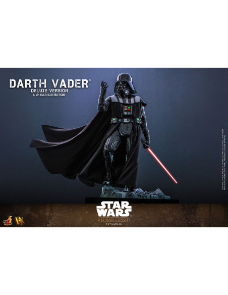 Star Wars Obi-Wan Kenobi Disney + DARTH VADER DX28 DELUXE VER, Hot Toys Sideshow