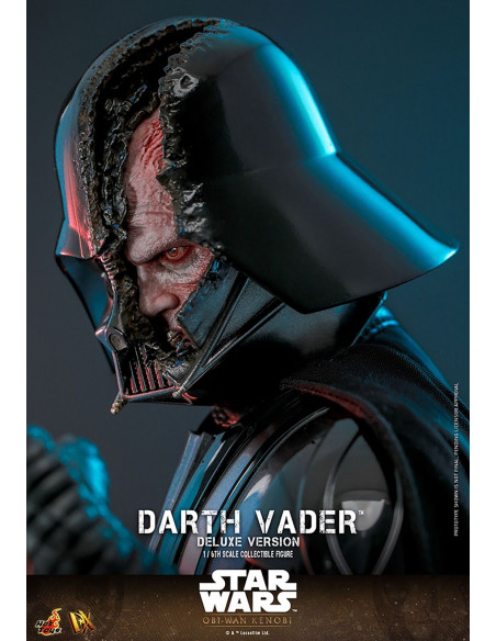 Star Wars Obi-Wan Kenobi Disney + DARTH VADER DX28 DELUXE VER, Hot Toys Sideshow