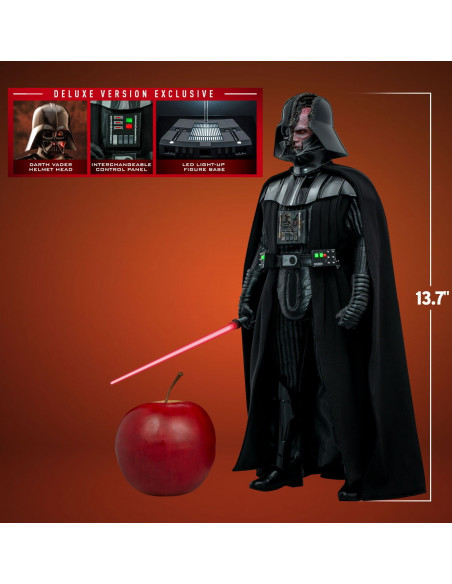 Star Wars Obi-Wan Kenobi Disney + DARTH VADER DX28 DELUXE VER, Hot Toys Sideshow