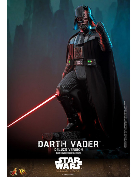 Star Wars Obi-Wan Kenobi Disney + DARTH VADER DX28 DELUXE VER, Hot Toys Sideshow