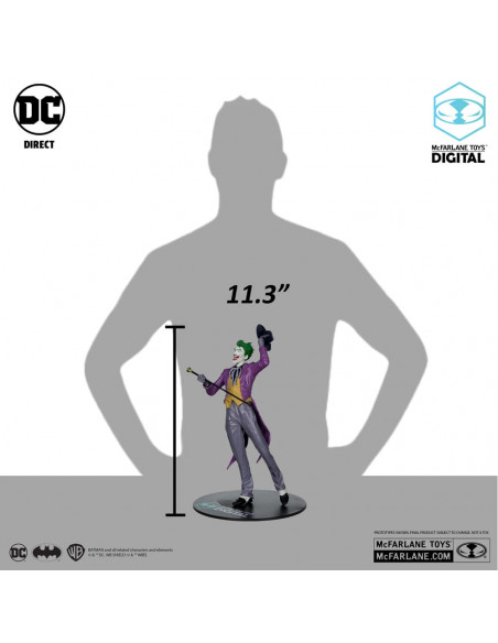 DC Direct PVC Statue 1/6 The Joker by Jason Fabok (McFarlane Digital) 29 cm