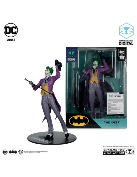 DC Direct PVC Statue 1/6 The Joker by Jason Fabok (McFarlane Digital) 29 cm