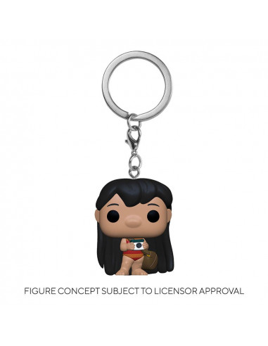 Lilo & Stitch Pocket POP! Vinyl Keychains 4 cm Lilo w/ Camera Display (12)