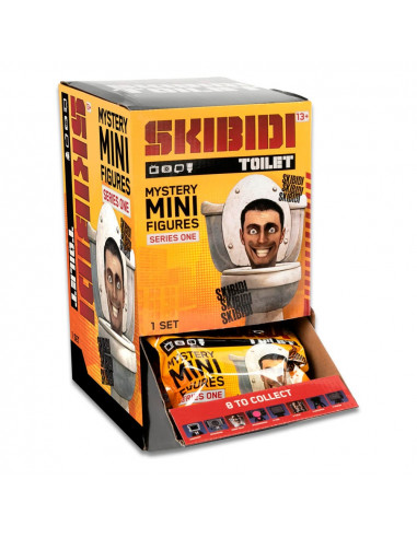 Skibidi Toilet Minifigures 6 cm Series 1 Display (24)