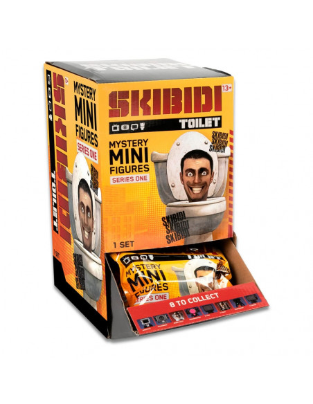 Skibidi Toilet Minifigures 6 cm Series 1 Display (24)