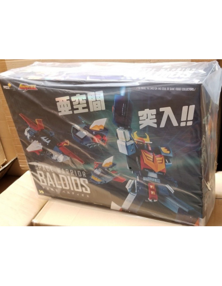 Baldios - Il guerriero dello spazio Robot Die Cast POSE+ Plus METAL SERIES P+08