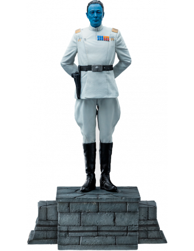 STAR WARS The Mandalorian Ahsoka GRAND ADMIRAL THRAWN 1:10 Iron Studios Sideshow