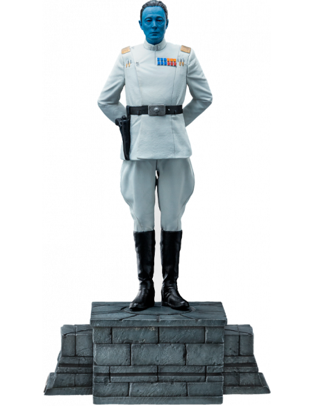 STAR WARS The Mandalorian Ahsoka GRAND ADMIRAL THRAWN 1:10 Iron Studios Sideshow