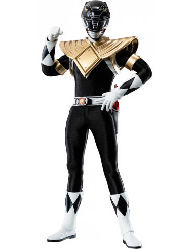 Mighty Morphin Power Rangers 1/6 Dragon Shield Black Ranger THREEZERO sideshow