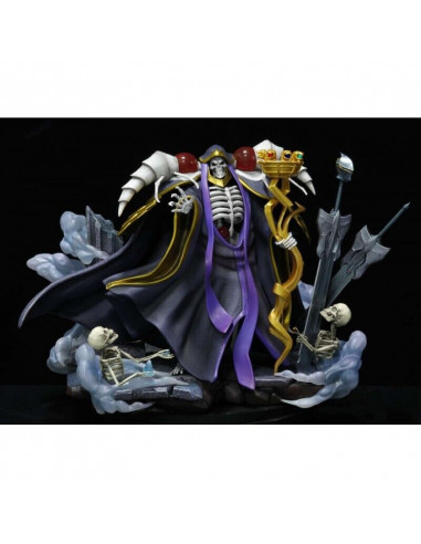 Overlord Ainz Ooal Gown sovrano Grande Catacomba Nazarick statue Taka Corp