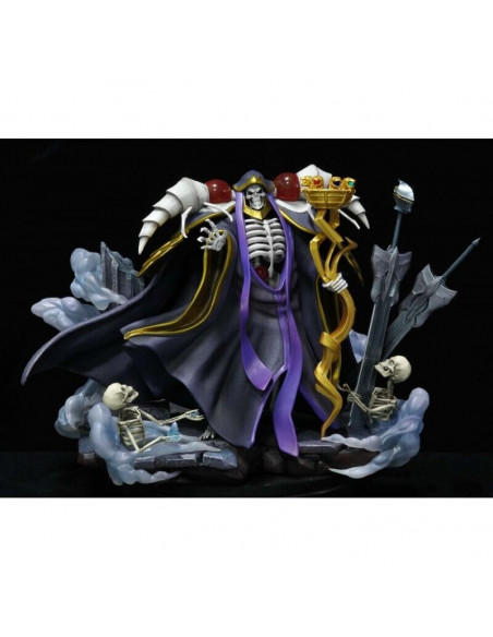 Overlord Ainz Ooal Gown sovrano Grande Catacomba Nazarick statue Taka Corp