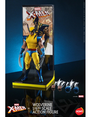 Marvel Comics Classic X-Men Wolverine Figure Hot Toys Sideshow Hono Studio HS01