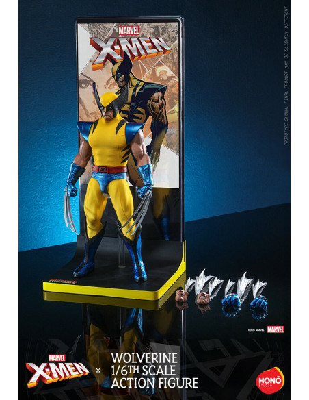 Marvel Comics Classic X-Men Wolverine Figure Hot Toys Sideshow Hono Studio HS01