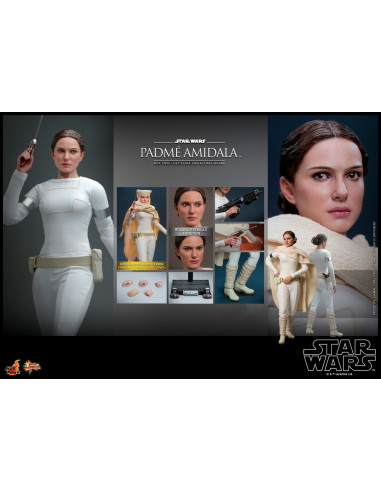 STAR WARS Ep. II Natalie Portman Padme Amidala 1/6 Action Figure Hot Toys MMS678