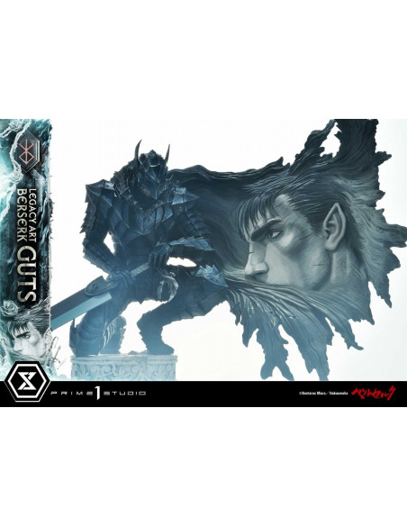 BERSERK LEGACY ART - KENTARO MIURA - GUTS Statue Prime 1 Studio Sideshow LABR-01