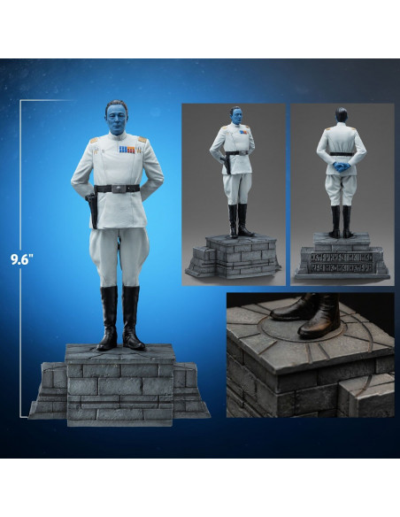 STAR WARS The Mandalorian Ahsoka GRAND ADMIRAL THRAWN 1:10 Iron Studios Sideshow