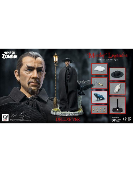 MURDER LEGENDRE White Zombie Bela Lugosi DELUXE 1:6 FIGURE Star Ace Sideshow