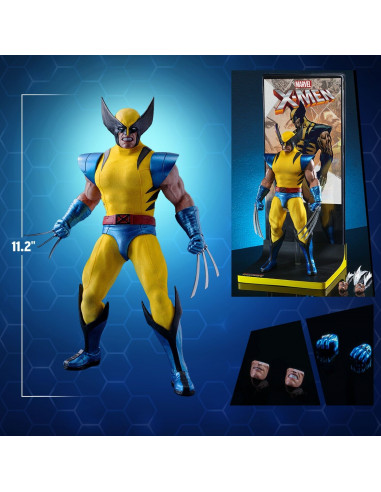 Marvel Comics Classic X-Men Wolverine Figure Hot Toys Sideshow Hono Studio HS01