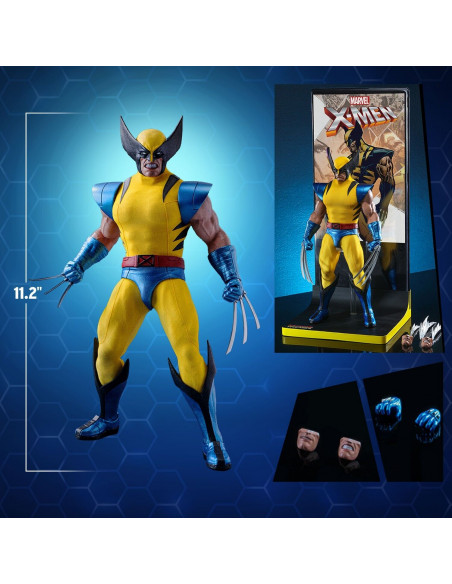 Marvel Comics Classic X-Men Wolverine Figure Hot Toys Sideshow Hono Studio HS01