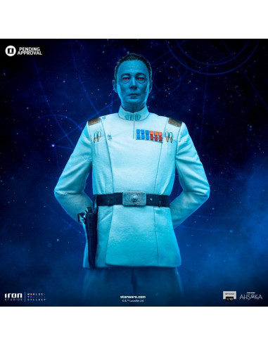 STAR WARS The Mandalorian Ahsoka GRAND ADMIRAL THRAWN 1:10 Iron Studios Sideshow