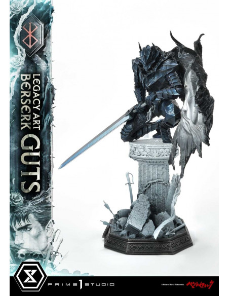 BERSERK LEGACY ART - KENTARO MIURA - GUTS Statue Prime 1 Studio Sideshow LABR-01