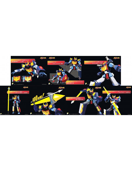 Baldios - Il guerriero dello spazio Robot Die Cast POSE+ Plus METAL SERIES P+08
