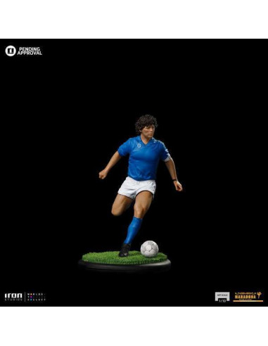 Diego Armando MARADONA Pibe De Oro Napoli Ver 1/10 Art Scale Statue Iron Studios