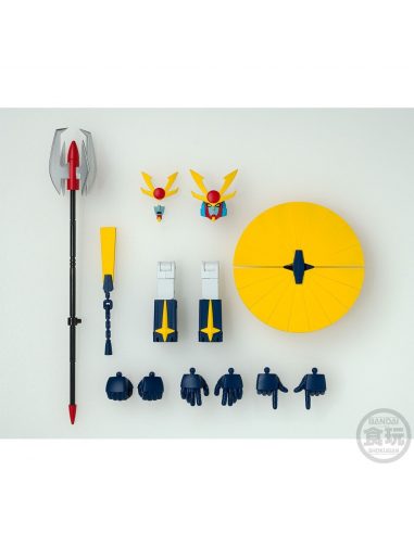 Robot Daitarn 3 SENZA Mach Patrol Super mini Pla Model Kit SMP Bandai Shokugan