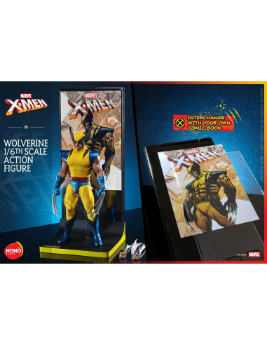 Marvel Comics Classic X-Men Wolverine Figure Hot Toys Sideshow Hono Studio HS01