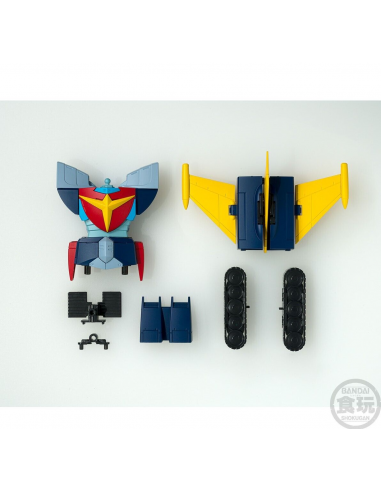 Robot Daitarn 3 SENZA Mach Patrol Super mini Pla Model Kit SMP Bandai Shokugan