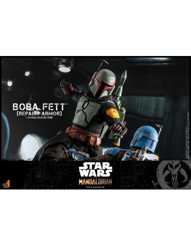 Star Wars: The Mandalorian Action Figure 1/6 Boba Fett Repaint Armor Special Edition 30 cm
