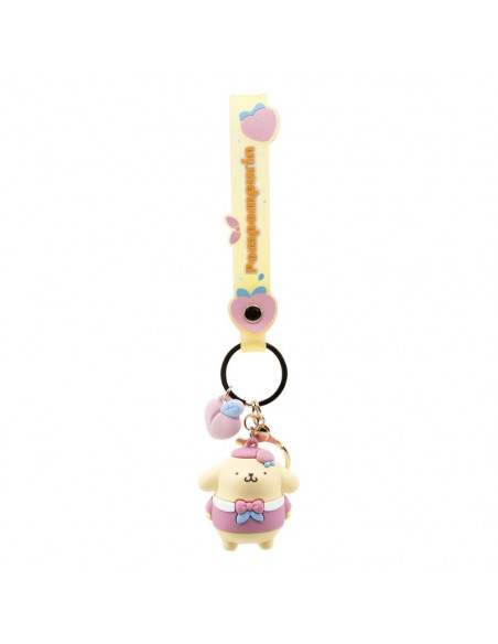 Sanrio Peach Series Keychain with Hand Strap Hello Kitty and Friends Display (12)