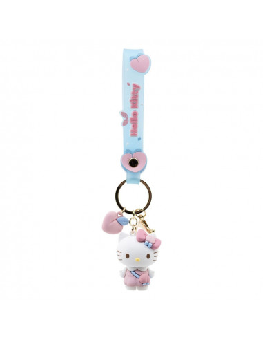 Sanrio Peach Series Keychain with Hand Strap Hello Kitty and Friends Display (12)