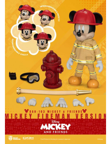 MICKEY AND FRIEND FIREMAN VERSION