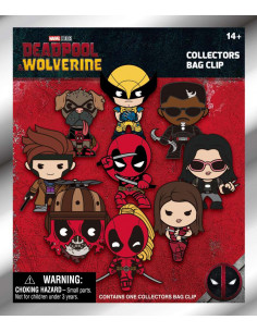 DEADPOOL MOVIE 3D BAG CLIP BOX DISP (24