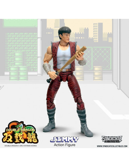 Double Dragon Deluxe Action Figure 1/12 Jimmy 18 cm