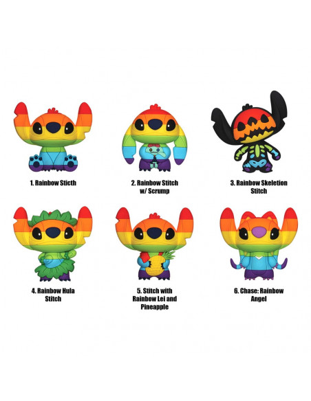 Lilo & Stitch 3D Magnets Series 4 Display (12)