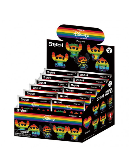 Lilo & Stitch 3D Magnets Series 4 Display (12)