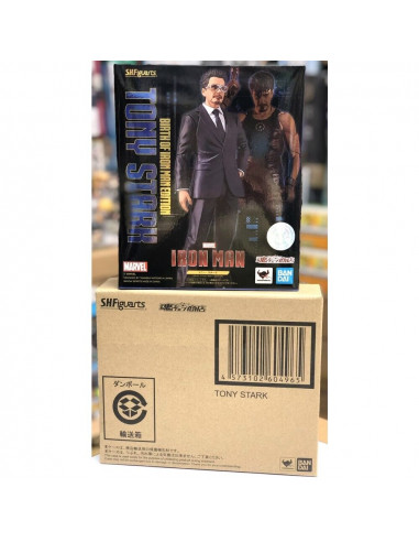 MARVEL Tony Stark Iron Man Robert Downey Jr. S.H. Figuarts Bandai Tamashii