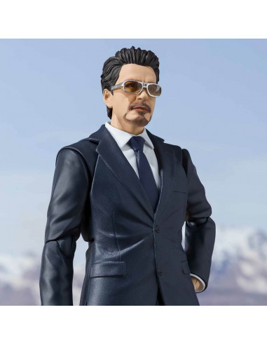 MARVEL Tony Stark Iron Man Robert Downey Jr. S.H. Figuarts Bandai Tamashii