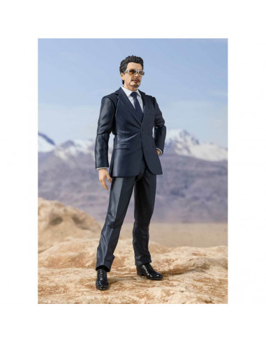 MARVEL Tony Stark Iron Man Robert Downey Jr. S.H. Figuarts Bandai Tamashii